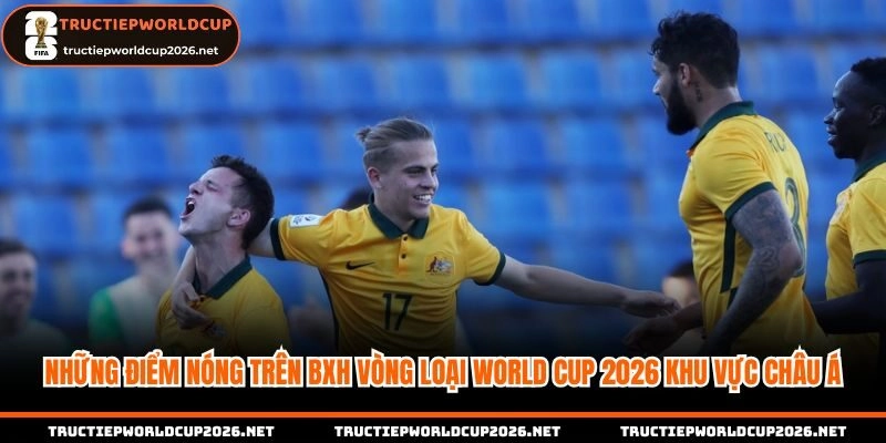 Điểm nóng trong Vòng loại World Cup 2026 khu vực châu Á