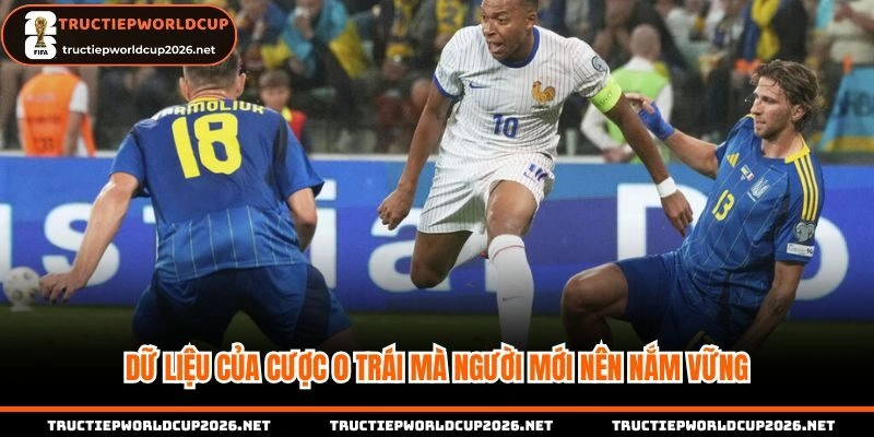 Dữ liệu bảng cược hỗ trợ quan sát trận đấu hiệu quả