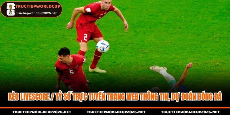 Kèo Livescore / tỷ số trực tuyến trang web thông tin, dự đoán bóng đá