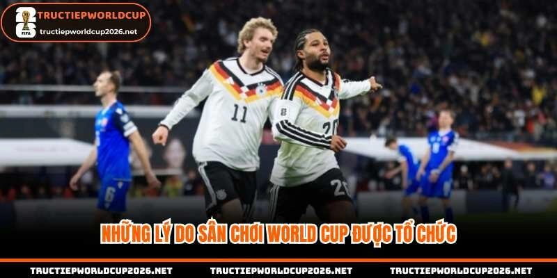 Những lý do sân chơi World Cup được tổ chức