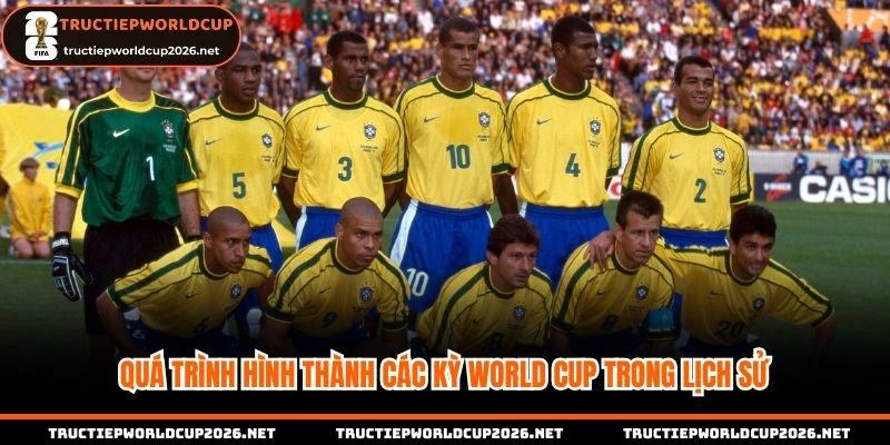 Quá trình hình thành các kỳ World Cup trong lịch sử