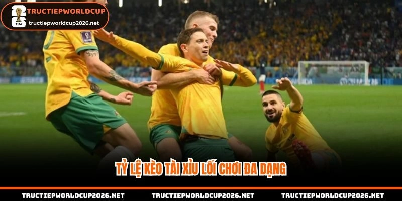 Tỷ lệ kèo tài xỉu cực đa dạng
