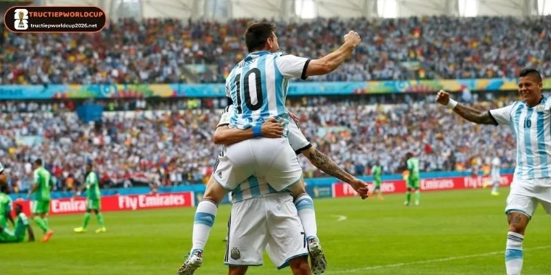 Đội hình ra sân Argentina vs Algerie