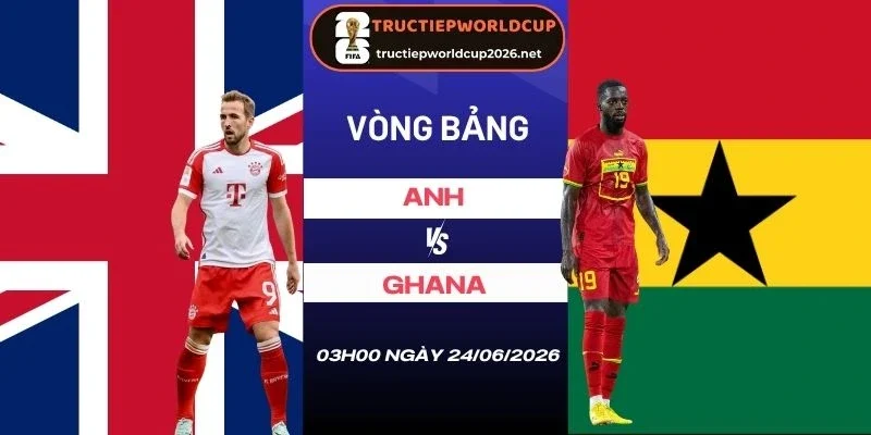 soi kèo nhà cái Anh vs Ghana - Bảng L World Cup 03h00 24/06/2026