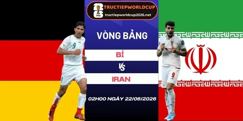 Soi kèo nhà cái Bỉ vs Iran - Bảng G World Cup 02h00 22/06/2026