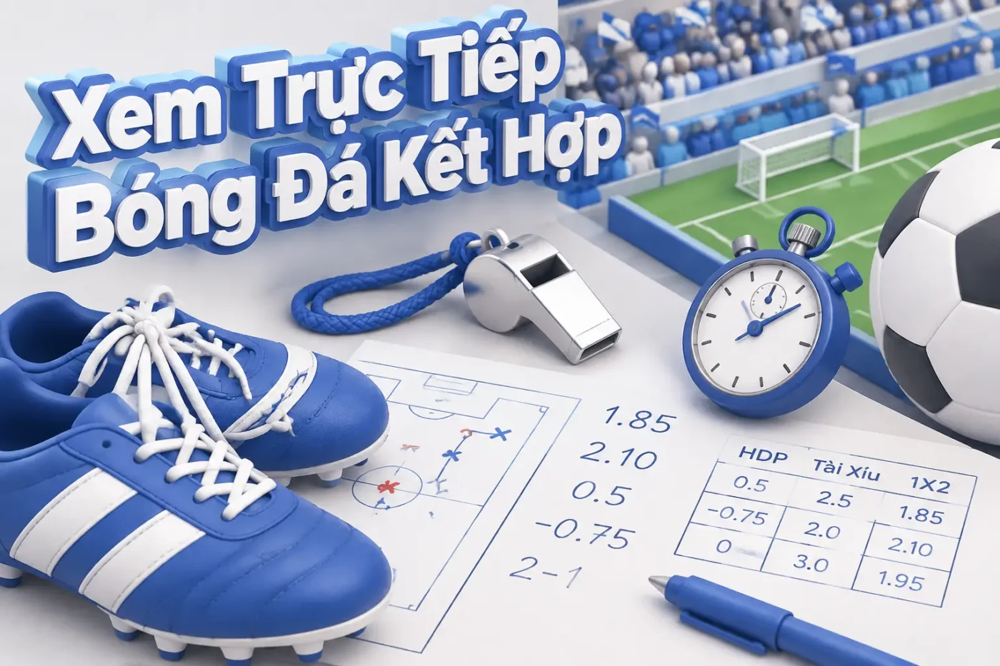 theo dõi bóng đá, bạn chắc hẳn từng trải qua tình huống phải mở hai màn hình hoặc chuyển đổi liên tục giữa trang xem trực